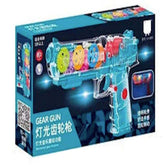 Wholesale Light-Up Mechanical Toy Gun with Music Interactive Play (sold by the piece)